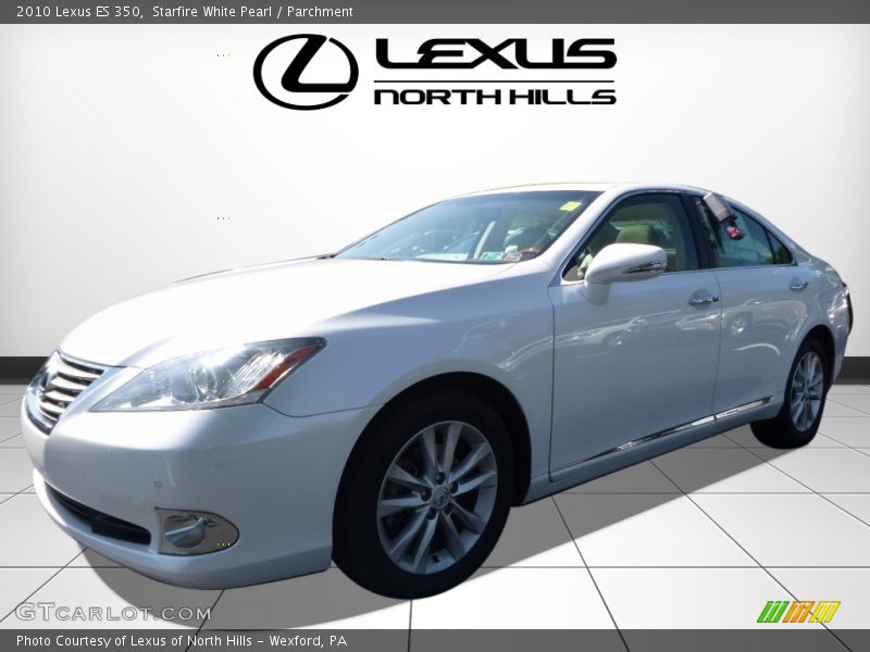 Starfire White Pearl / Parchment 2010 Lexus ES 350
