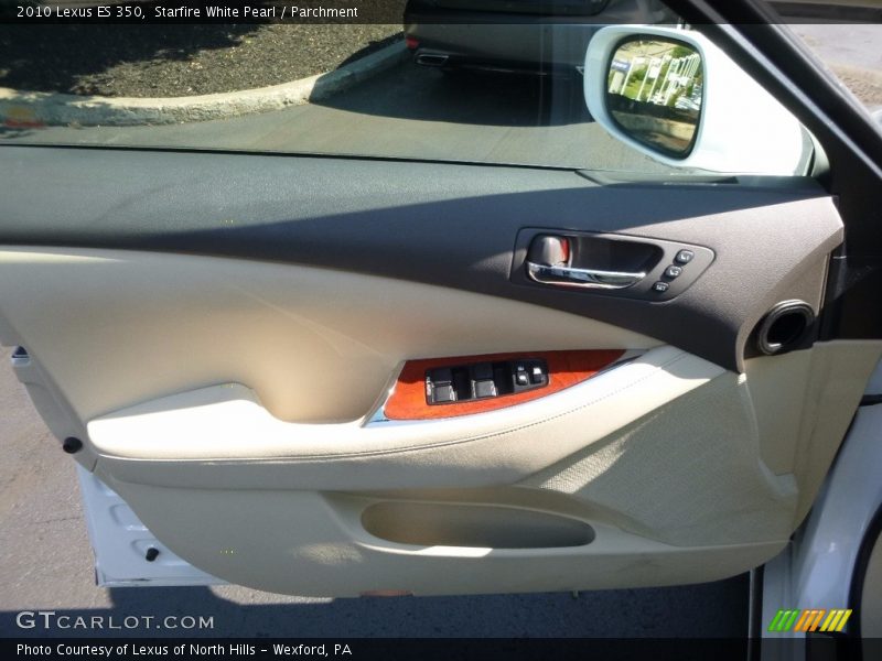 Starfire White Pearl / Parchment 2010 Lexus ES 350