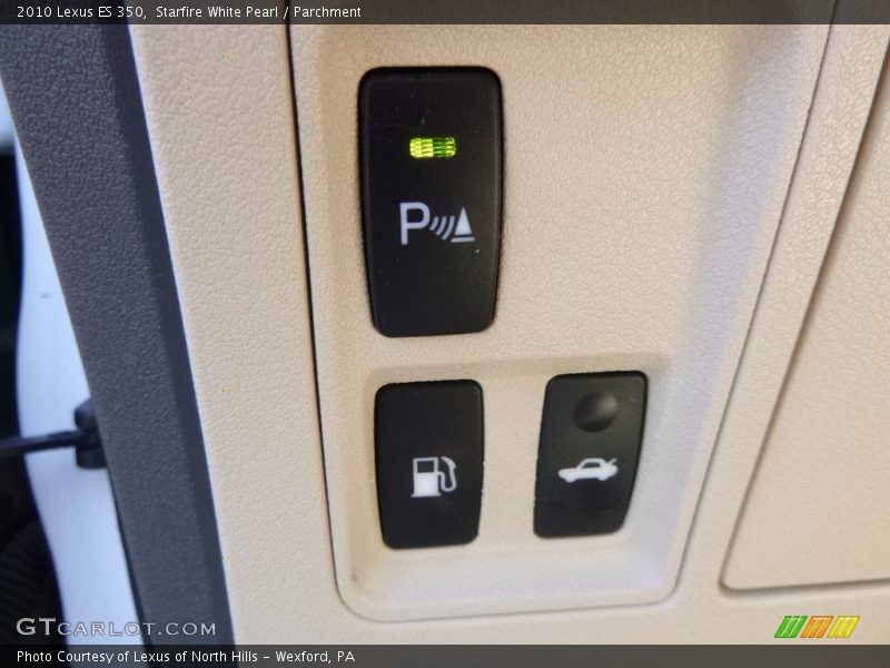 Starfire White Pearl / Parchment 2010 Lexus ES 350