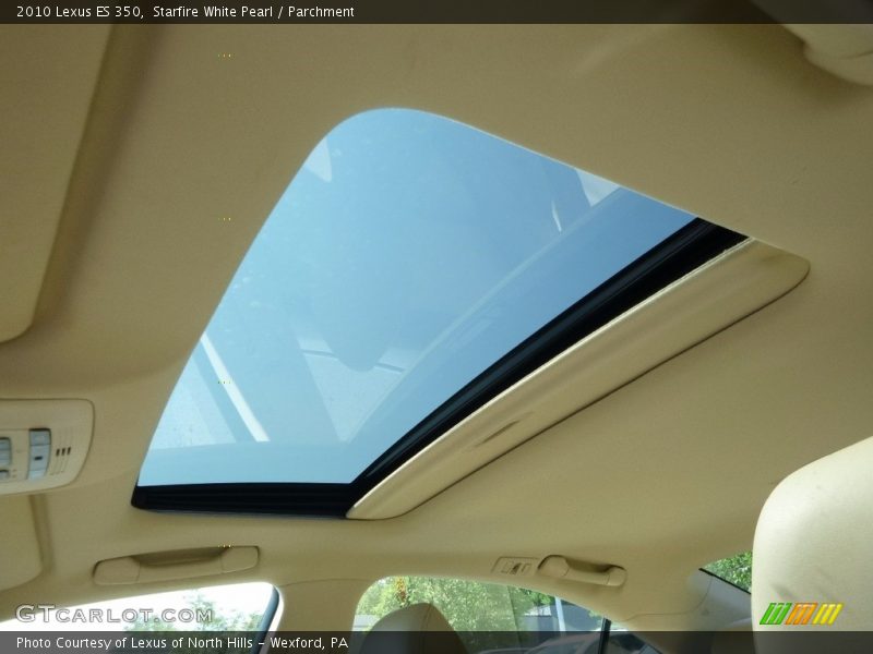 Starfire White Pearl / Parchment 2010 Lexus ES 350