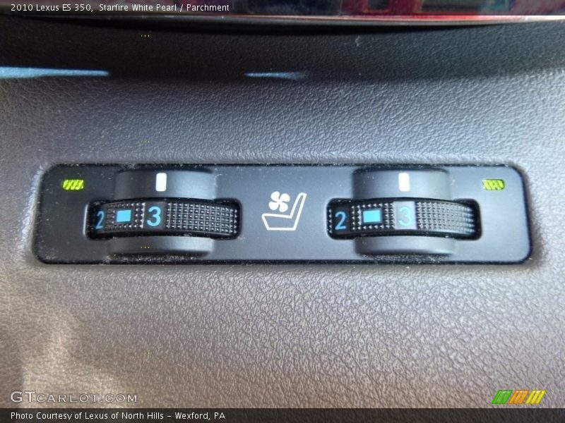 Starfire White Pearl / Parchment 2010 Lexus ES 350