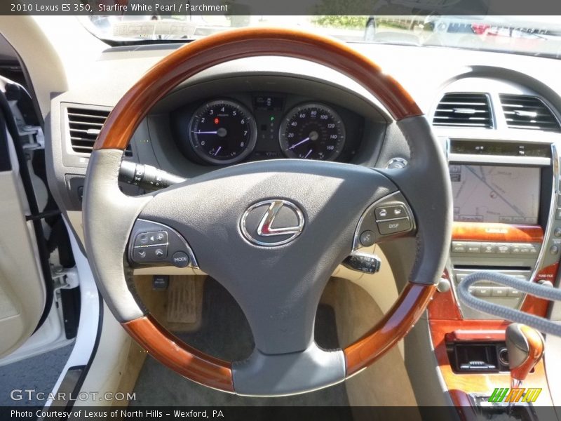 Starfire White Pearl / Parchment 2010 Lexus ES 350