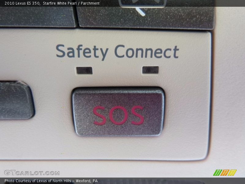 Starfire White Pearl / Parchment 2010 Lexus ES 350