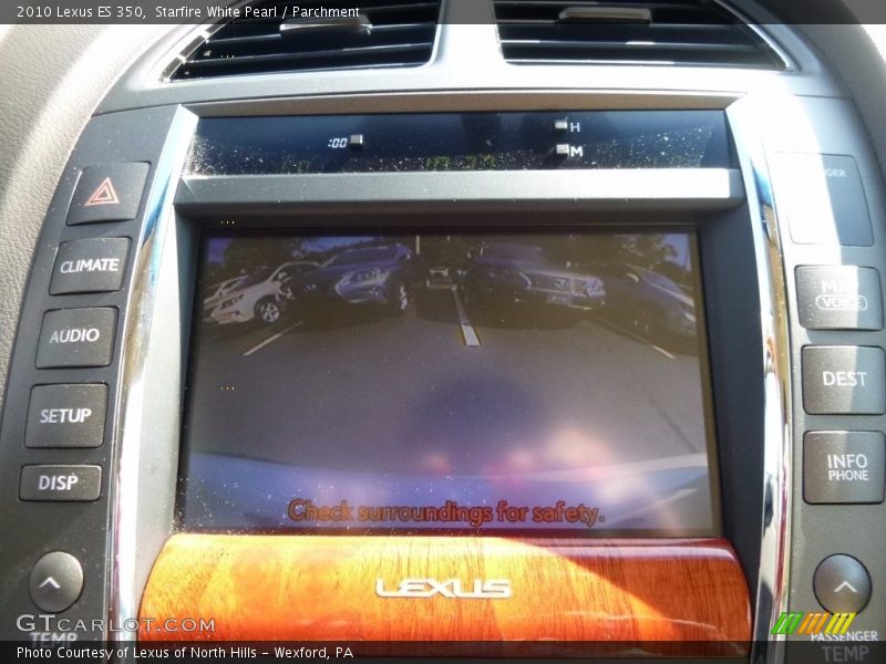 Starfire White Pearl / Parchment 2010 Lexus ES 350
