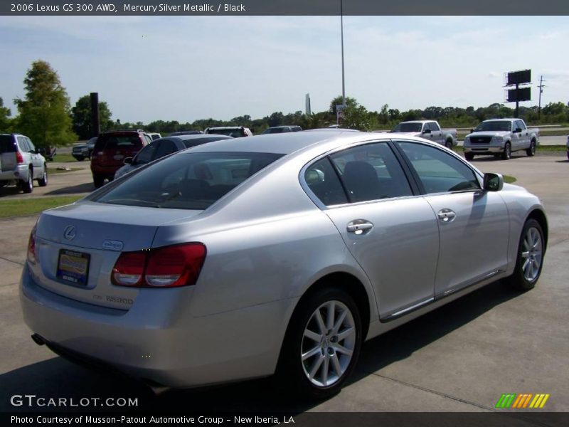 Mercury Silver Metallic / Black 2006 Lexus GS 300 AWD