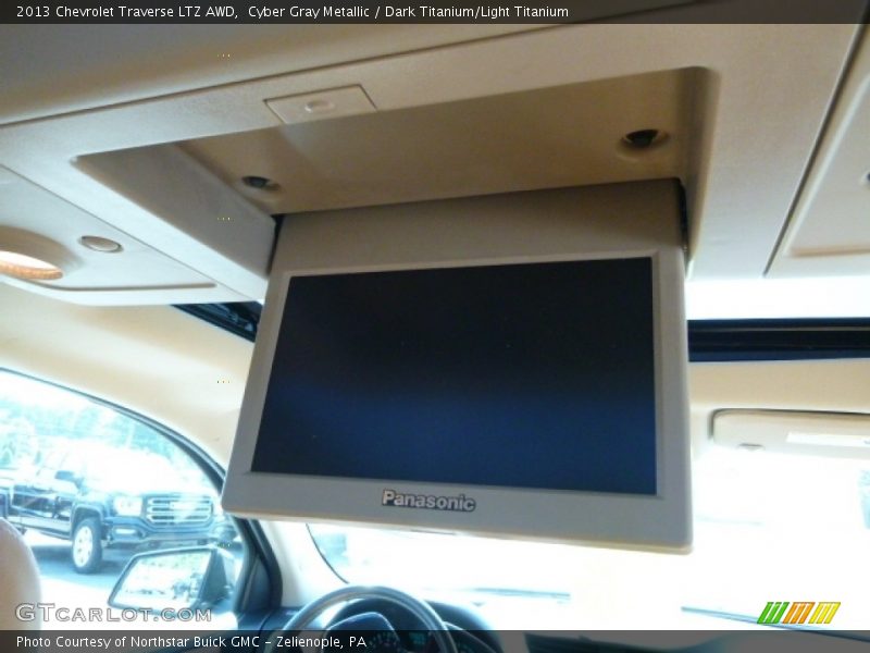 Cyber Gray Metallic / Dark Titanium/Light Titanium 2013 Chevrolet Traverse LTZ AWD