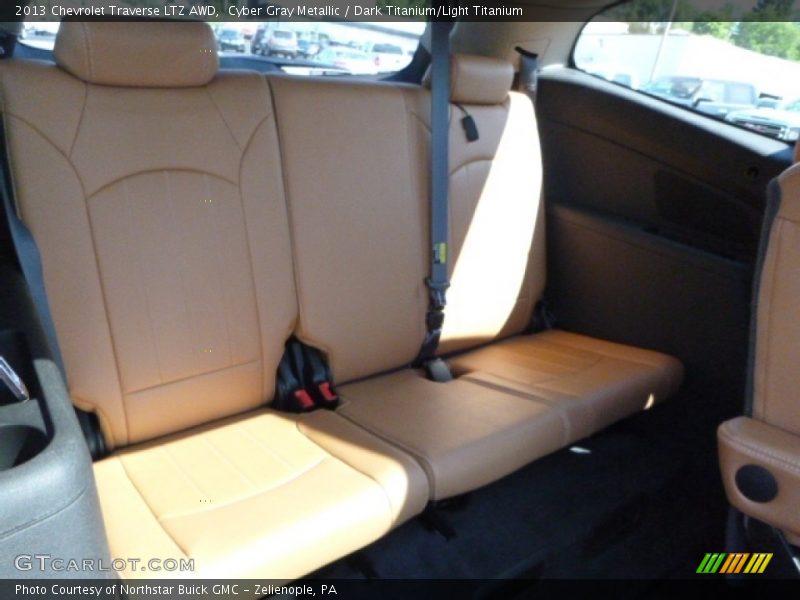 Cyber Gray Metallic / Dark Titanium/Light Titanium 2013 Chevrolet Traverse LTZ AWD