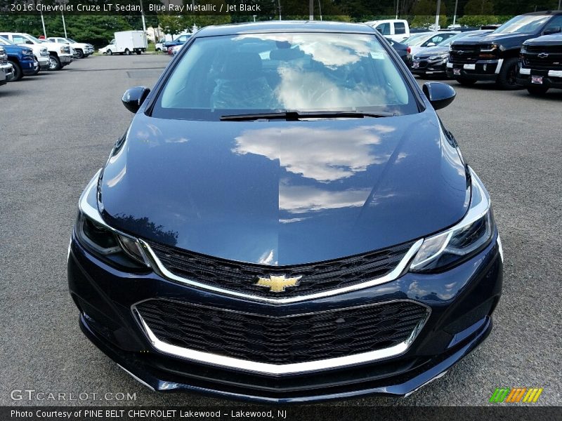 Blue Ray Metallic / Jet Black 2016 Chevrolet Cruze LT Sedan
