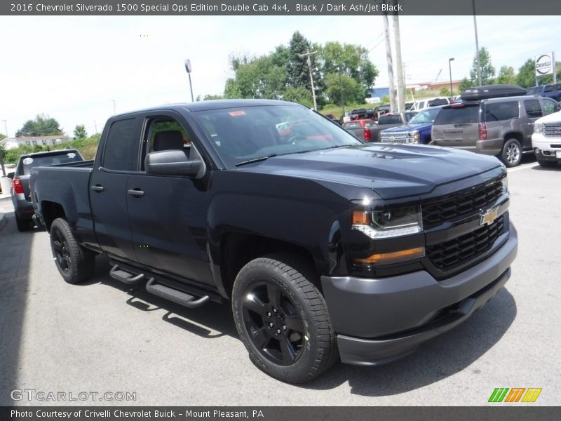 Front 3/4 View of 2016 Silverado 1500 Special Ops Edition Double Cab 4x4