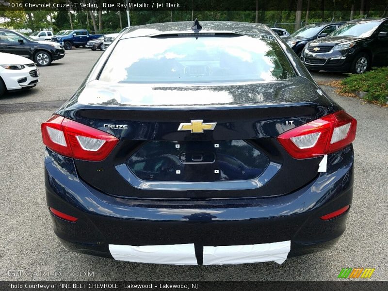 Blue Ray Metallic / Jet Black 2016 Chevrolet Cruze LT Sedan