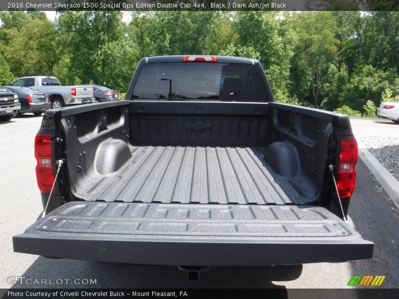 Black / Dark Ash/Jet Black 2016 Chevrolet Silverado 1500 Special Ops Edition Double Cab 4x4