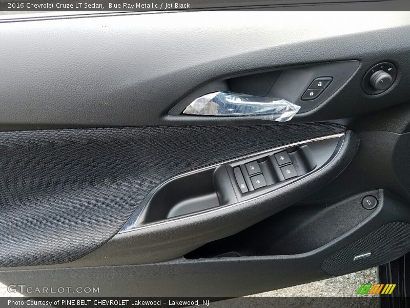 Blue Ray Metallic / Jet Black 2016 Chevrolet Cruze LT Sedan