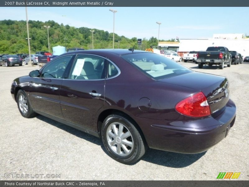 Midnight Amethyst Metallic / Gray 2007 Buick LaCrosse CX