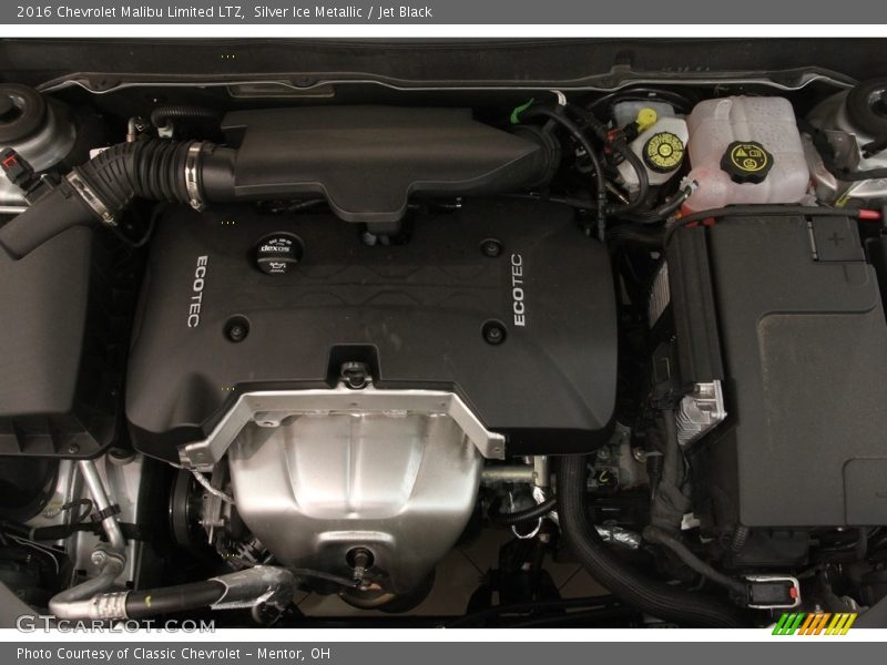 Silver Ice Metallic / Jet Black 2016 Chevrolet Malibu Limited LTZ