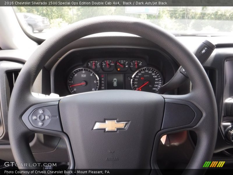  2016 Silverado 1500 Special Ops Edition Double Cab 4x4 Steering Wheel