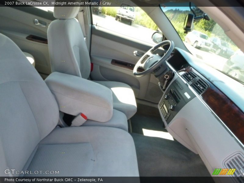 Midnight Amethyst Metallic / Gray 2007 Buick LaCrosse CX