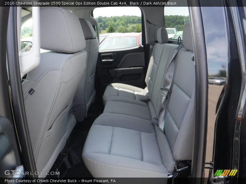 Rear Seat of 2016 Silverado 1500 Special Ops Edition Double Cab 4x4