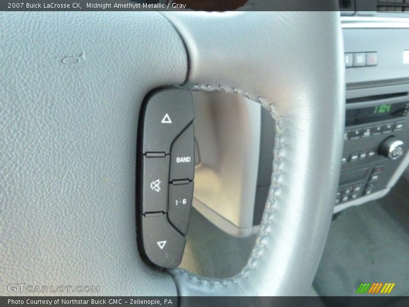 Midnight Amethyst Metallic / Gray 2007 Buick LaCrosse CX