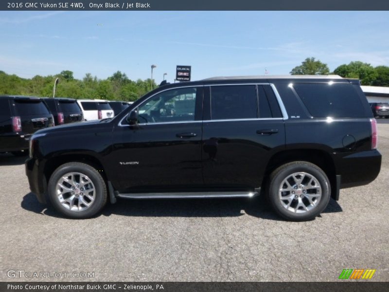 Onyx Black / Jet Black 2016 GMC Yukon SLE 4WD