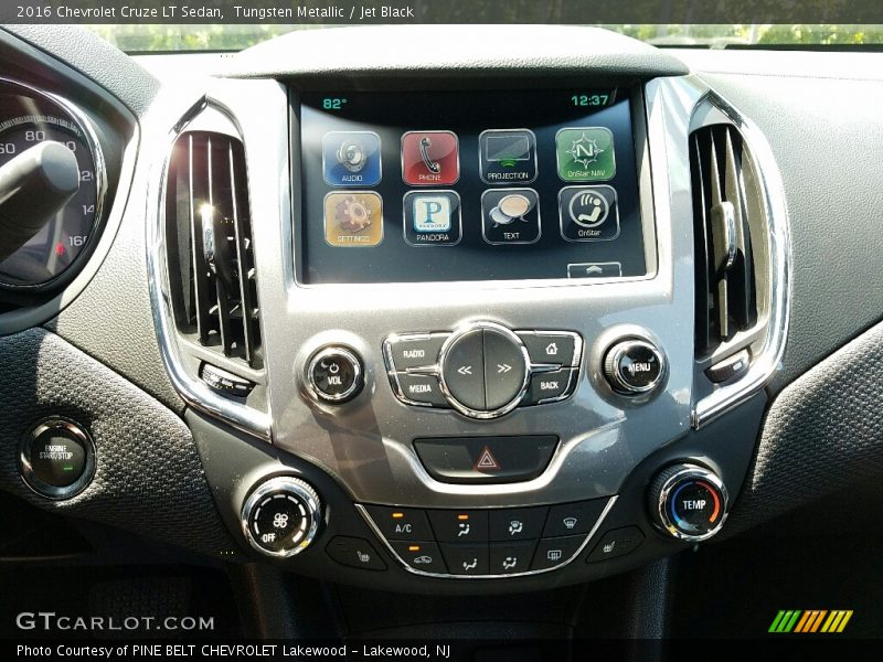 Tungsten Metallic / Jet Black 2016 Chevrolet Cruze LT Sedan