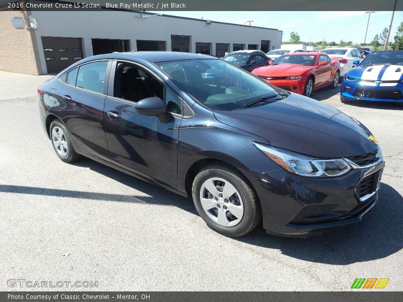 Blue Ray Metallic / Jet Black 2016 Chevrolet Cruze LS Sedan