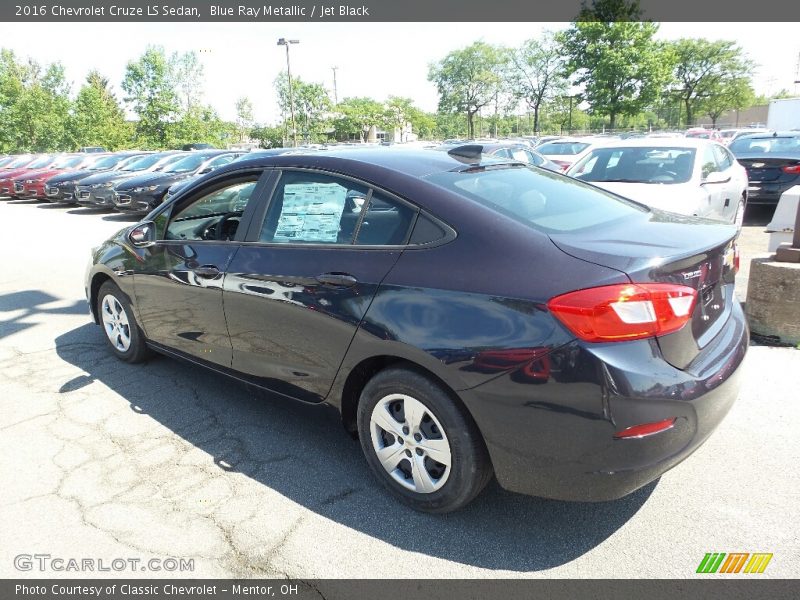 Blue Ray Metallic / Jet Black 2016 Chevrolet Cruze LS Sedan