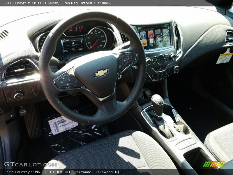 Siren Red Tintcoat / Jet Black 2016 Chevrolet Cruze LT Sedan