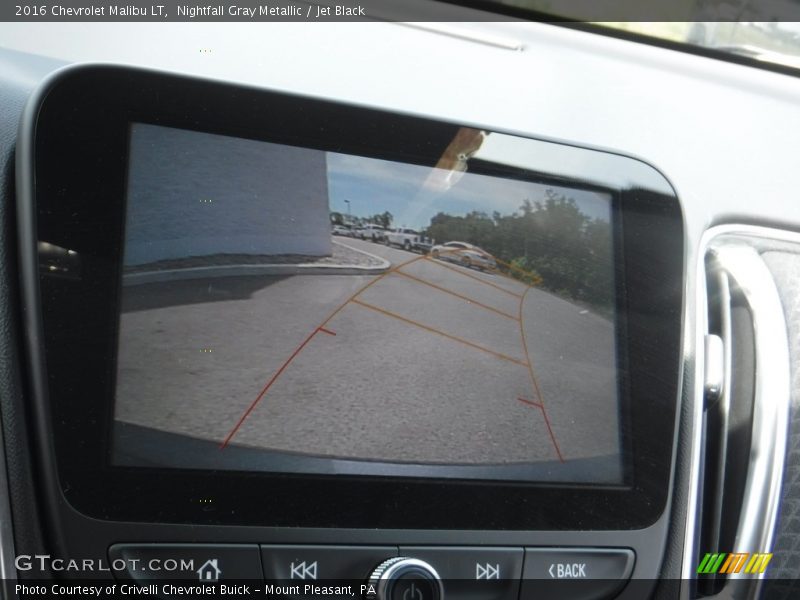 Nightfall Gray Metallic / Jet Black 2016 Chevrolet Malibu LT