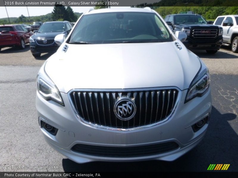 Galaxy Silver Metallic / Ebony 2016 Buick Envision Premium AWD