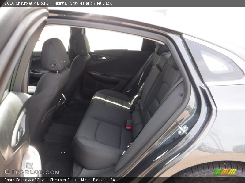 Nightfall Gray Metallic / Jet Black 2016 Chevrolet Malibu LT