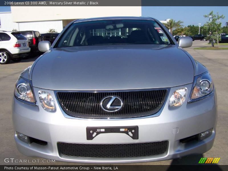 Mercury Silver Metallic / Black 2006 Lexus GS 300 AWD