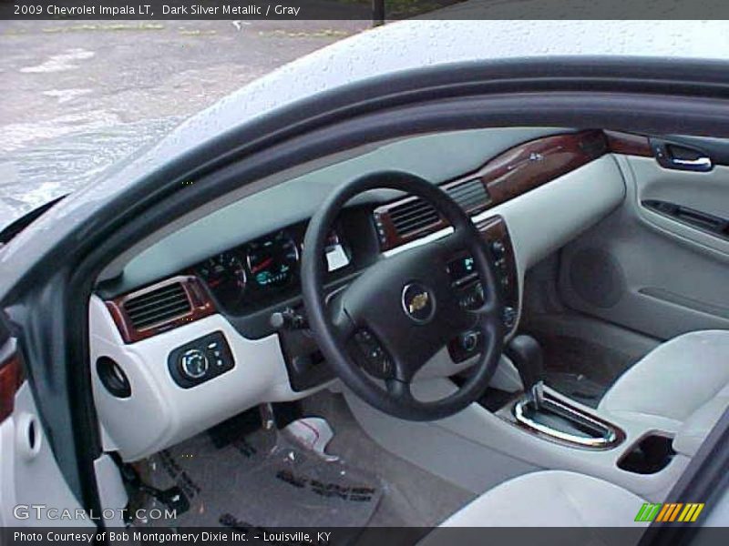Dark Silver Metallic / Gray 2009 Chevrolet Impala LT