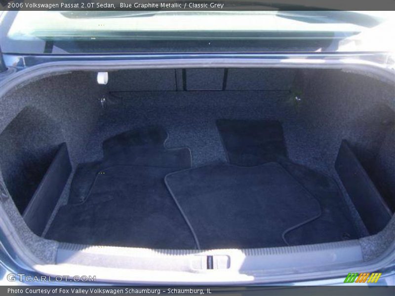 Blue Graphite Metallic / Classic Grey 2006 Volkswagen Passat 2.0T Sedan