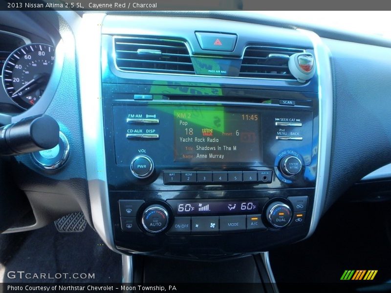 Cayenne Red / Charcoal 2013 Nissan Altima 2.5 SL