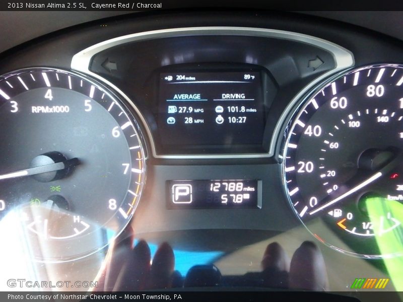 Cayenne Red / Charcoal 2013 Nissan Altima 2.5 SL