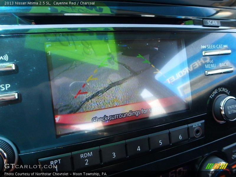 Cayenne Red / Charcoal 2013 Nissan Altima 2.5 SL