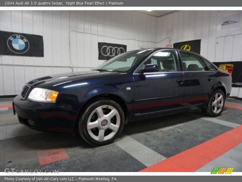 Night Blue Pearl Effect / Platinum 2004 Audi A6 3.0 quattro Sedan