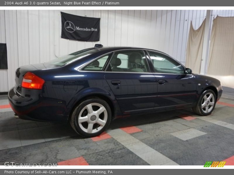 Night Blue Pearl Effect / Platinum 2004 Audi A6 3.0 quattro Sedan