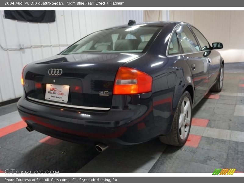 Night Blue Pearl Effect / Platinum 2004 Audi A6 3.0 quattro Sedan