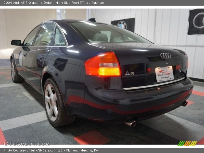 Night Blue Pearl Effect / Platinum 2004 Audi A6 3.0 quattro Sedan
