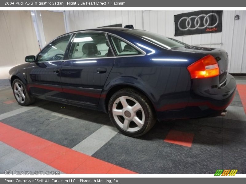 Night Blue Pearl Effect / Platinum 2004 Audi A6 3.0 quattro Sedan