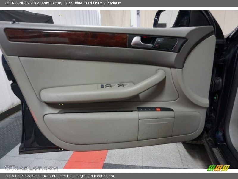 Night Blue Pearl Effect / Platinum 2004 Audi A6 3.0 quattro Sedan