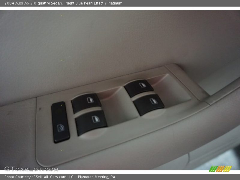 Night Blue Pearl Effect / Platinum 2004 Audi A6 3.0 quattro Sedan