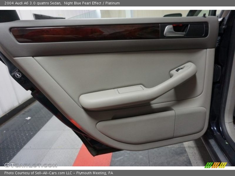 Night Blue Pearl Effect / Platinum 2004 Audi A6 3.0 quattro Sedan