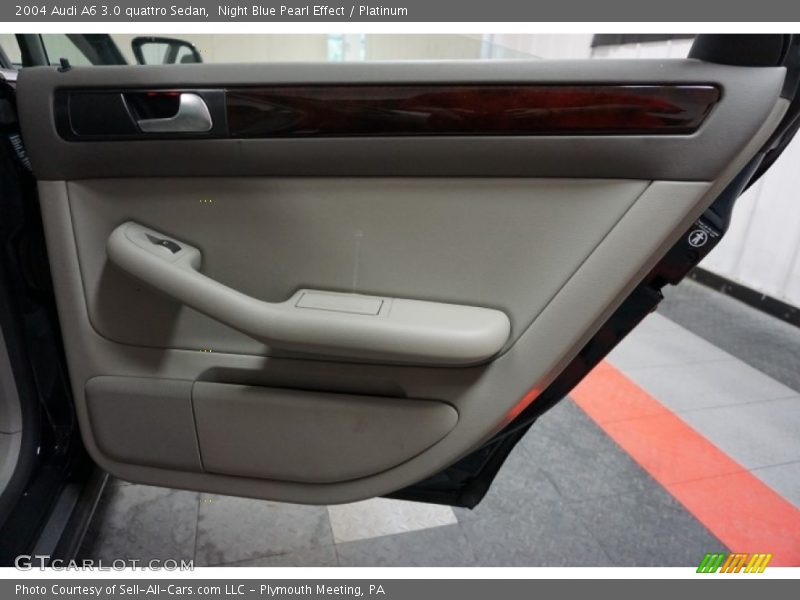 Night Blue Pearl Effect / Platinum 2004 Audi A6 3.0 quattro Sedan