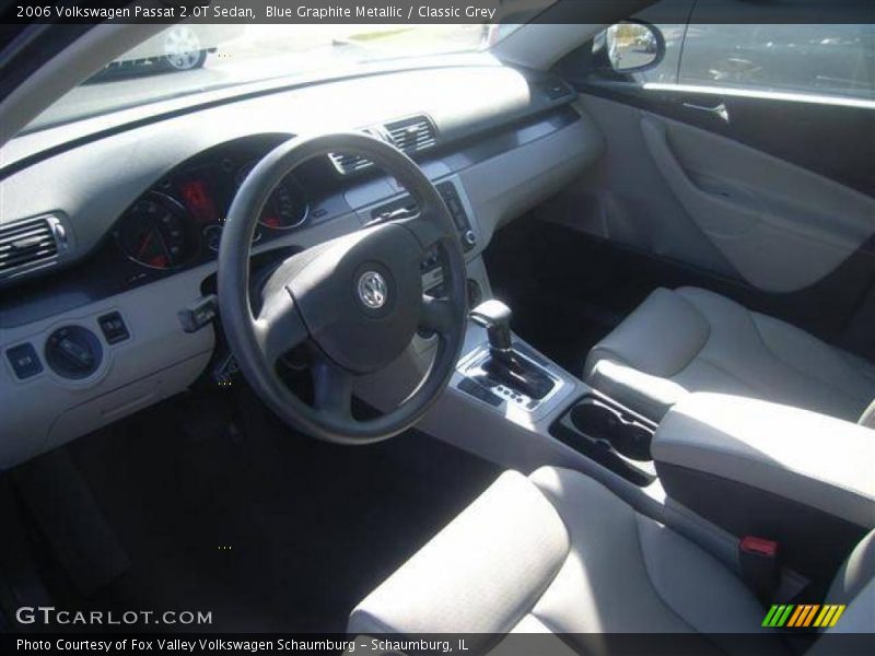 Blue Graphite Metallic / Classic Grey 2006 Volkswagen Passat 2.0T Sedan