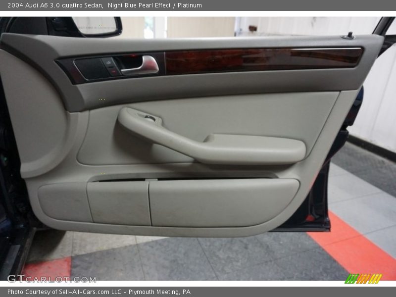 Night Blue Pearl Effect / Platinum 2004 Audi A6 3.0 quattro Sedan