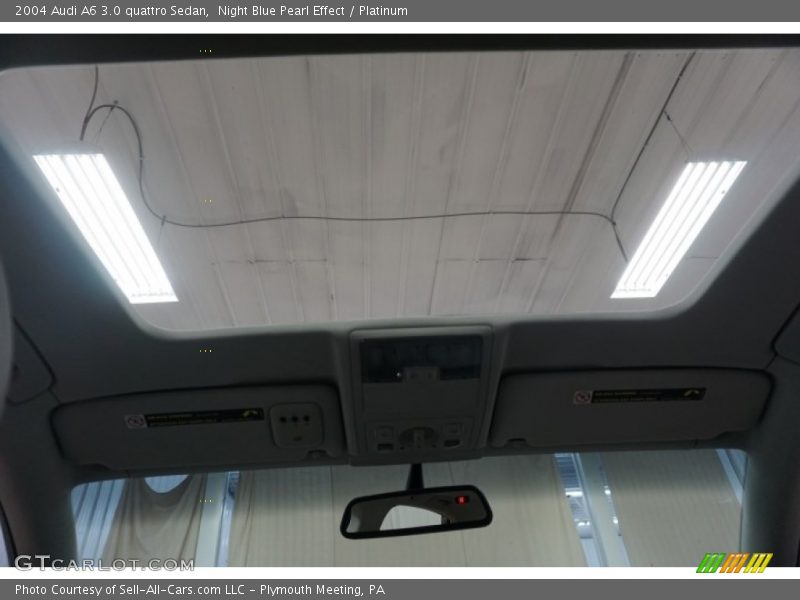 Night Blue Pearl Effect / Platinum 2004 Audi A6 3.0 quattro Sedan