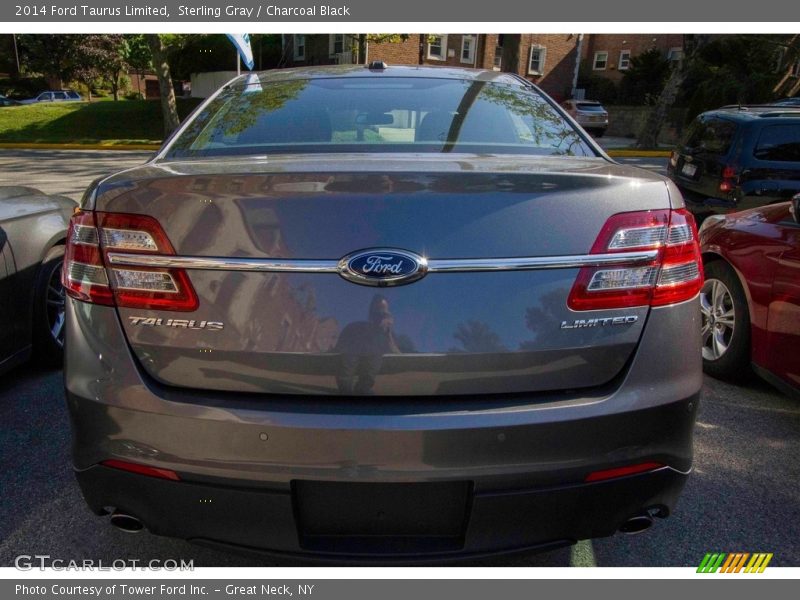 Sterling Gray / Charcoal Black 2014 Ford Taurus Limited
