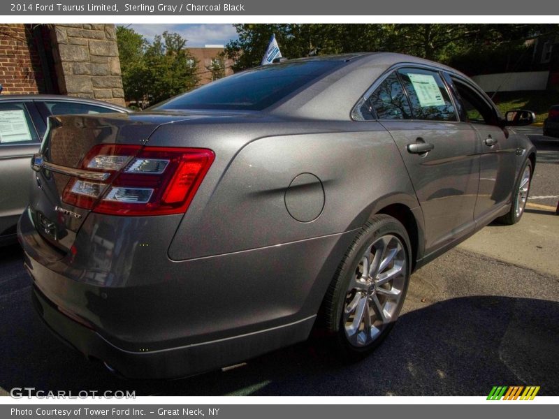 Sterling Gray / Charcoal Black 2014 Ford Taurus Limited